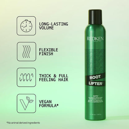 Redken Root Lifter Volumizing Spray Foam – for All Hair Types