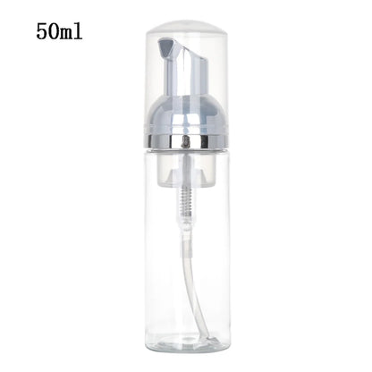 Foaming Bottle 1Pc Plastic Foam Pump Bottle Empty Face Eyelashes Cosmetic Bottle Cleaner Soap Dispenser Foam Bottle Rose Go