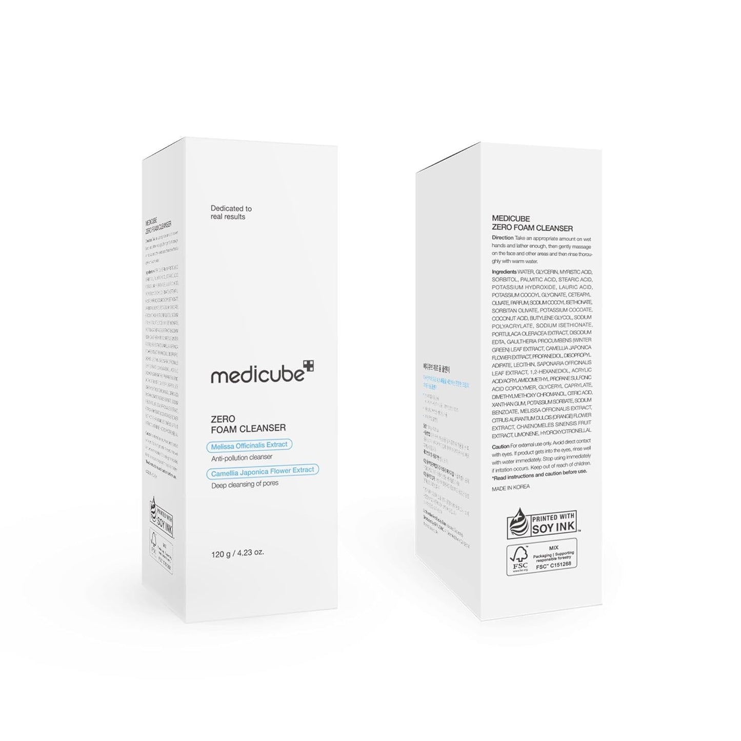 Facial Cleanser Zero Foam Cleanser for Pore & Excess Oil Care