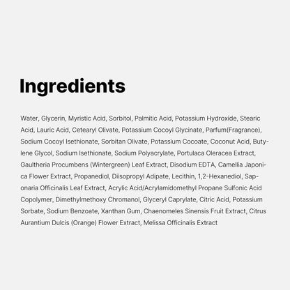 Facial Cleanser Zero Foam Cleanser for Pore & Excess Oil Care