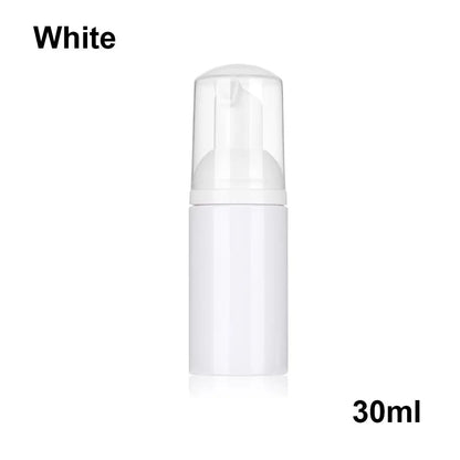 Foaming Bottle 1Pc Plastic Foam Pump Bottle Empty Face Eyelashes Cosmetic Bottle Cleaner Soap Dispenser Foam Bottle Rose Go