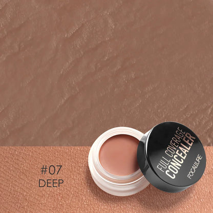 Wholesale  Waterproof Full Coverage Concealer Cream Oil-Control Moisturizing Lightweight Foundation Makeup Cosmetics