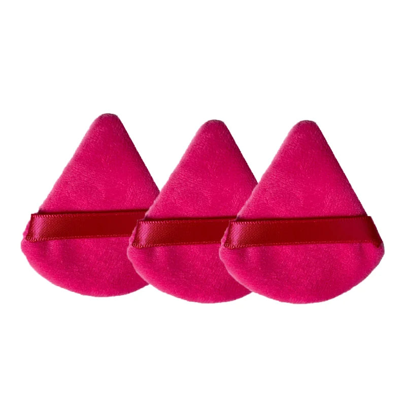 Powder Puff Face Makeup Sponge Cosmetics Soft Cotton Face Powder Puff Washable Velvet Makeup Puff Tools