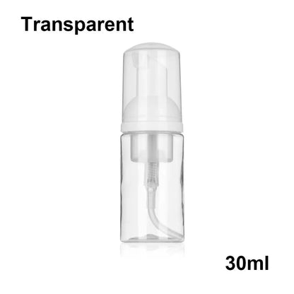 Foaming Bottle 1Pc Plastic Foam Pump Bottle Empty Face Eyelashes Cosmetic Bottle Cleaner Soap Dispenser Foam Bottle Rose Go