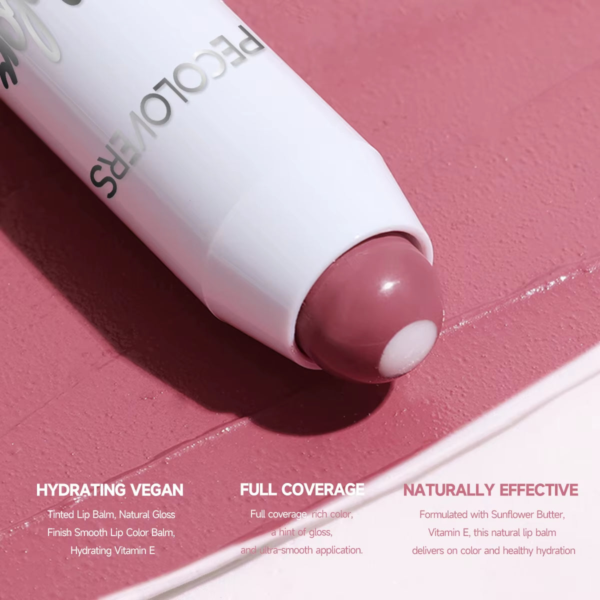 6 Colors Lipstick Pen Waterproof Red Lipstick Non-Stick Cup Makeup Lip Liner Pen Cosmetics