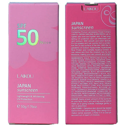 Japanese Sunscreen SPF 50 PA+++ Rosada Essence Cream 50G Face Sunscreen Moisturizing Cosmetics (1)