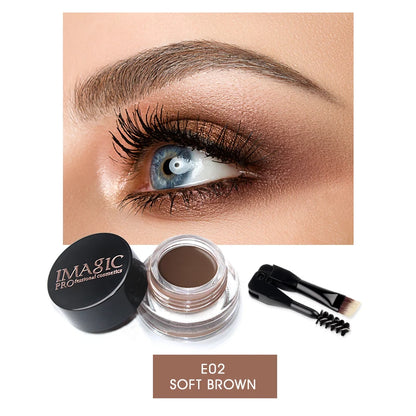 Professional Eyebrow Waterproof Long-Lasting Makeup Eyebrow Cream Gel Cosmetics