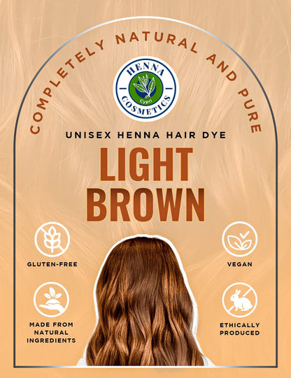 Henna Cosmetics Henna Hair Color & Beard Dye for Men | 100 Grams+50 Grams Bonus