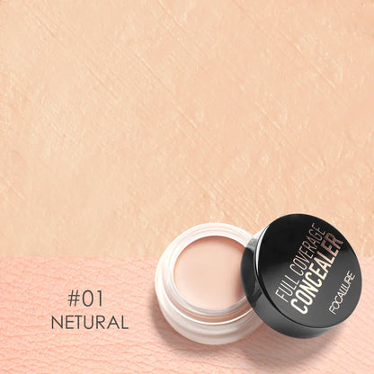 Wholesale  Waterproof Full Coverage Concealer Cream Oil-Control Moisturizing Lightweight Foundation Makeup Cosmetics