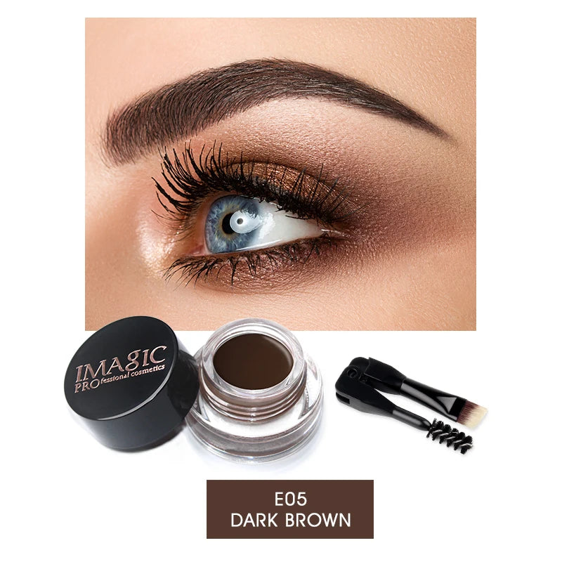 Professional Eyebrow Waterproof Long-Lasting Makeup Eyebrow Cream Gel Cosmetics
