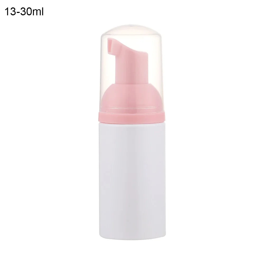 Foaming Bottle 1Pc Plastic Foam Pump Bottle Empty Face Eyelashes Cosmetic Bottle Cleaner Soap Dispenser Foam Bottle Rose Go