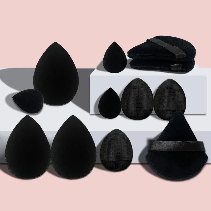 10/12Pcs Makeup Sponge Beauty Egg Foundation Sponges Liquid Cream Cosmetic Puff Women Make up Accessories Beauty Tools