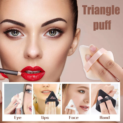Powder Puff Face Makeup Sponge Cosmetics Soft Cotton Face Powder Puff Washable Velvet Makeup Puff Tools