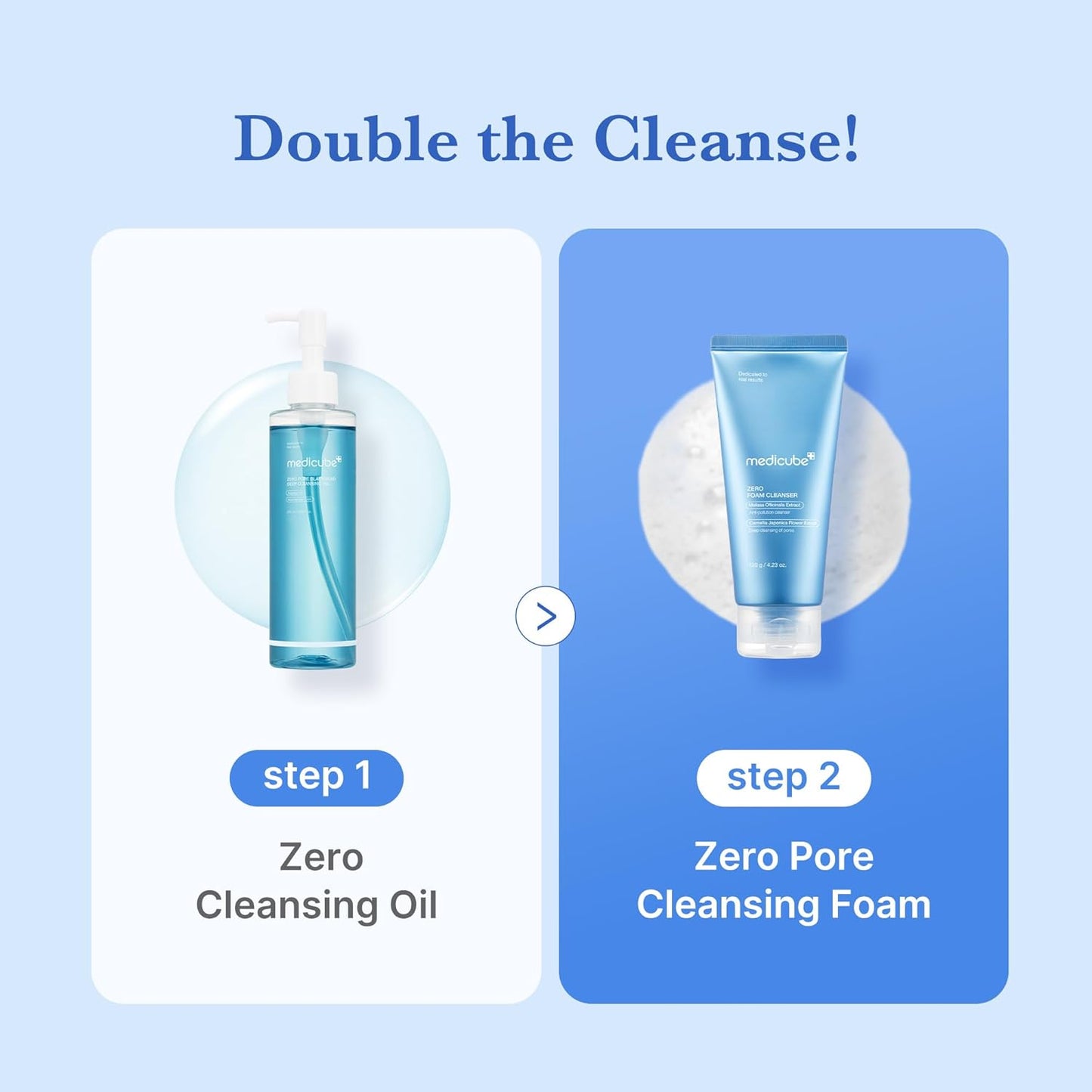 Facial Cleanser Zero Foam Cleanser for Pore & Excess Oil Care