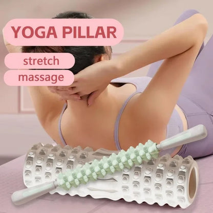Yoga Column Foam Muscle Roller Fitness Pilates Back Muscle Relaxation Massage Roller Gym Home Myofascial Release Body Relaxation