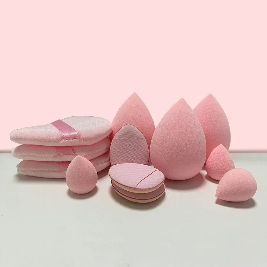 10/12Pcs Makeup Sponge Beauty Egg Foundation Sponges Liquid Cream Cosmetic Puff Women Make up Accessories Beauty Tools