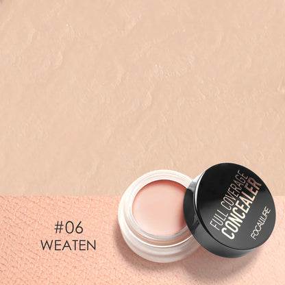 Wholesale  Waterproof Full Coverage Concealer Cream Oil-Control Moisturizing Lightweight Foundation Makeup Cosmetics