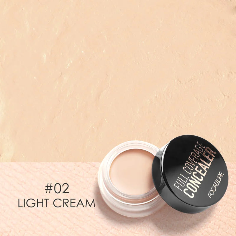 Wholesale  Waterproof Full Coverage Concealer Cream Oil-Control Moisturizing Lightweight Foundation Makeup Cosmetics