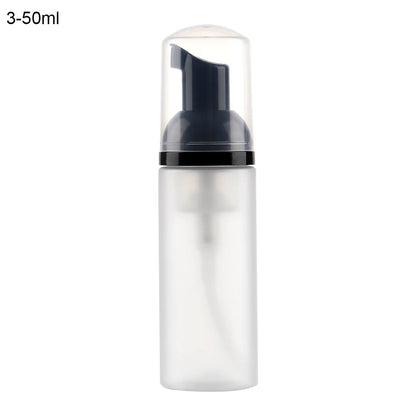 Foaming Bottle 1Pc Plastic Foam Pump Bottle Empty Face Eyelashes Cosmetic Bottle Cleaner Soap Dispenser Foam Bottle Rose Go