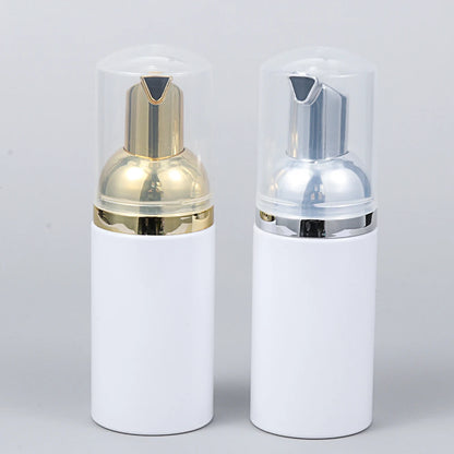 Foaming Bottle 1Pc Plastic Foam Pump Bottle Empty Face Eyelashes Cosmetic Bottle Cleaner Soap Dispenser Foam Bottle Rose Go