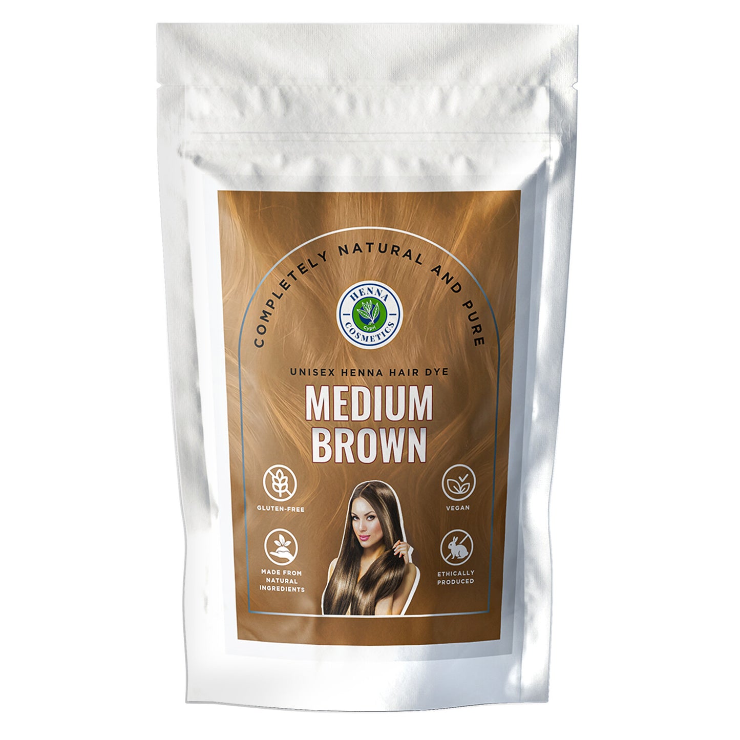 Henna Cosmetics Henna Hair Color & Beard Dye for Men | 100 Grams+50 Grams Bonus