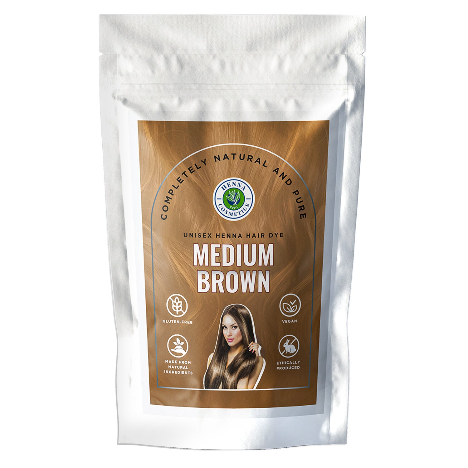 Henna Cosmetics Henna Hair Color & Beard Dye for Men | 100 Grams+50 Grams Bonus