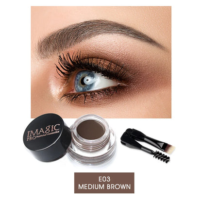 Professional Eyebrow Waterproof Long-Lasting Makeup Eyebrow Cream Gel Cosmetics