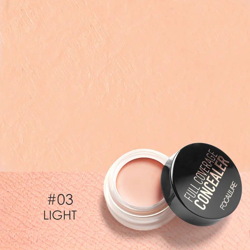 Wholesale  Waterproof Full Coverage Concealer Cream Oil-Control Moisturizing Lightweight Foundation Makeup Cosmetics