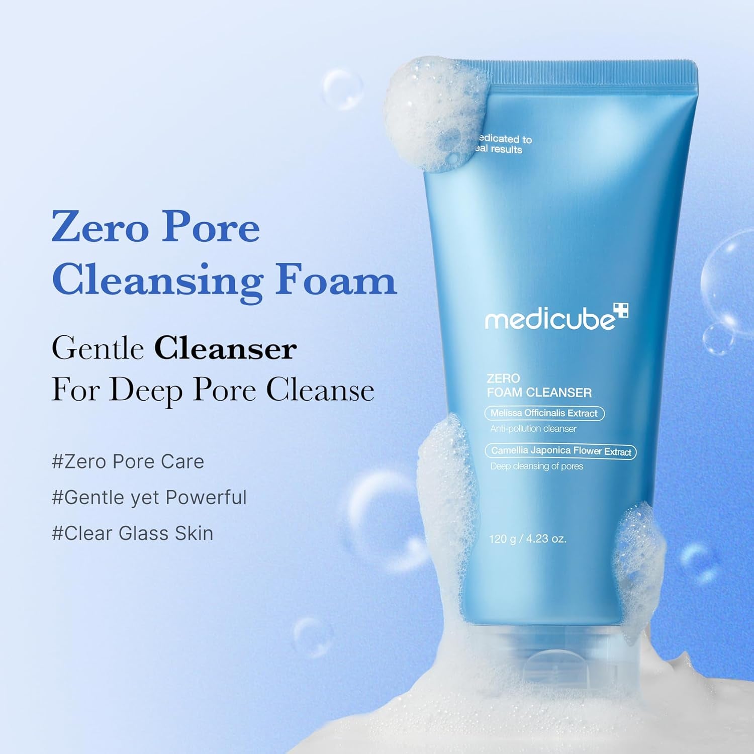 Facial Cleanser Zero Foam Cleanser for Pore & Excess Oil Care
