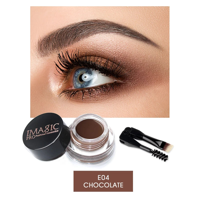 Professional Eyebrow Waterproof Long-Lasting Makeup Eyebrow Cream Gel Cosmetics